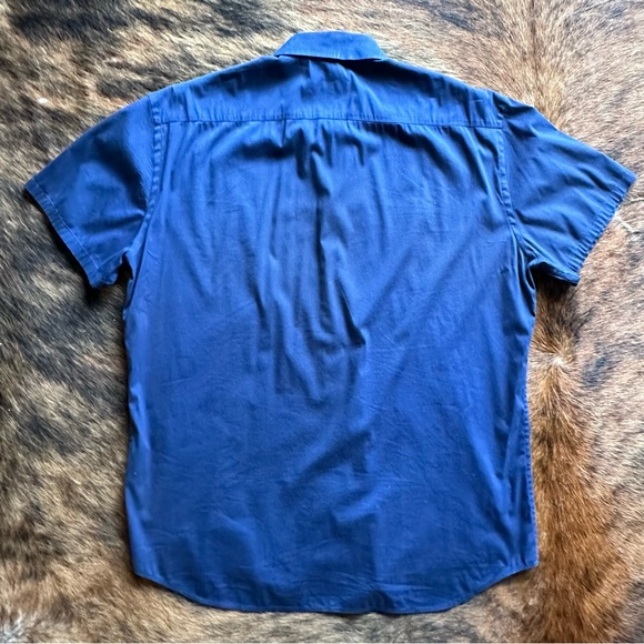 Prada Men’s Navy Button Down Shirt - Picture 3 of 8